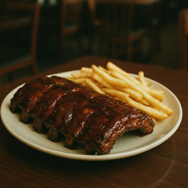 Smoky BBQ Ribs.
